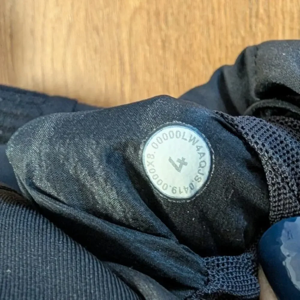 Lululemon Down For It All Jacket W4AQJS Womens 4 Black Water-repellent Zip